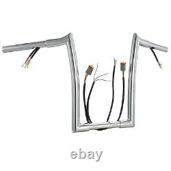 16 Handlebar For Harley-Davidson Sportster Dyna Softail Road King 1996-2006