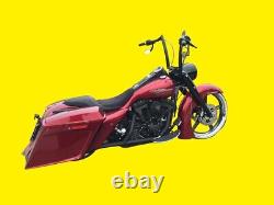 1996-2008 For Harley Davidson Stretched Gas Tank and Side Cover Kit Bagger FLH