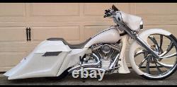 1997-07 Harley Davidson touring custom bagger extended kit 7 stretch saddlebags