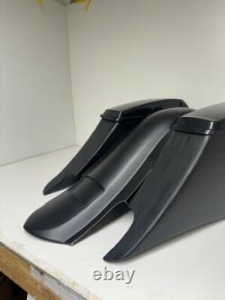 1997-2007 Flh Touring Harley Davidson Bagger 5/10 Stretched Saddlebags