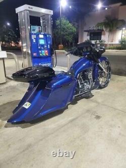 1997-2008 Harley Davidson 6 Down 16 Back Bagger Flh Fiberglass Side Covers