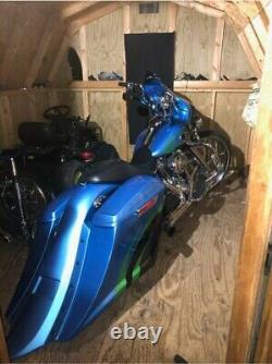 1997-2008 Harley Davidson 6 Down 16 Back Bagger Flh Fiberglass Side Covers