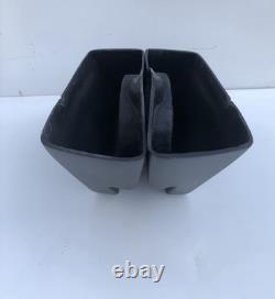 1997-2008 Harley Davidson Audio Bags 7.5 Down 14 Back Bagger Flh Fiberglass