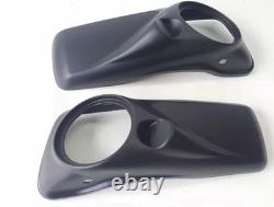 1997-2008 Harley Davidson Audio Bags 7.5 Down 14 Back Bagger Flh Fiberglass