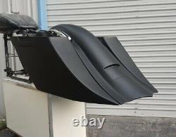 1997-2008 Harley Davidson Flh Touring Bagger 7/14 Stretched Saddlebags & Fender