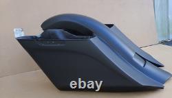 1997-2008 Harley Davidson Flh Touring Bagger 7/14 Stretched Saddlebags & Fender