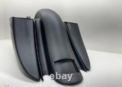 1997-2008 Harley Davidson Flh Touring Bagger 7/14 Stretched Saddlebags & Fender