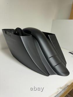 1997-2008 Harley Davidson Touring Bagger Saddlebags, Fender No Lids