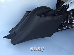 1997-2008 Street Glide Harley Stretched Saddlebag and Rear Fender Bags Bagger