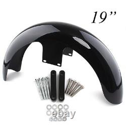 19 21 23Wheel Wrap Front Fender For Harley Touring Electra Road Glide Baggers