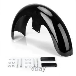 19 Front Wheel Wrap Fender For Harley Touring Road Glide Custom Baggers Glossy