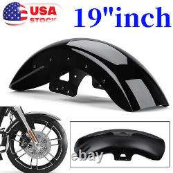 19inch Wrap Front Fender For Harley Baggers Touring CVO Street Road Glide King