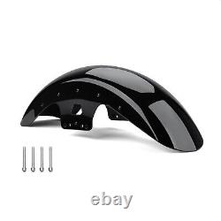 19inch Wrap Front Fender For Harley Baggers Touring CVO Street Road Glide King