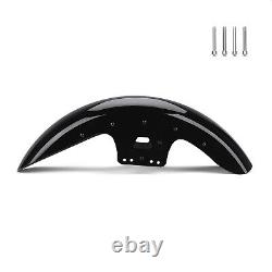 19inch Wrap Front Fender For Harley Baggers Touring CVO Street Road Glide King