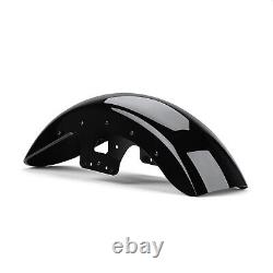19inch Wrap Front Fender For Harley Baggers Touring CVO Street Road Glide King