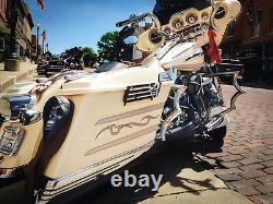 2002 Bagger Apes Stainless Steel MOTORCYCLE HANDLEBAR HARLEYDAVIDSON STREET FLH