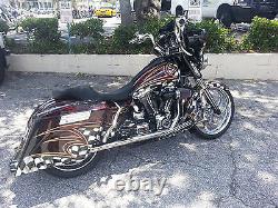 2002 Bagger Apes Stainless Steel MOTORCYCLE HANDLEBAR HARLEYDAVIDSON STREET FLH