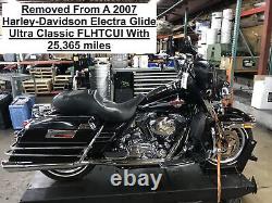 2007 Harley Touring Handlebar FATBAGGERS EZ INSTALL CHROME 12 TALL 1-1/4 THICK