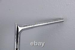 2007 Harley Touring Handlebar FATBAGGERS EZ INSTALL CHROME 12 TALL 1-1/4 THICK