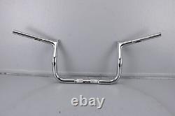 2007 Harley Touring Handlebar FATBAGGERS EZ INSTALL CHROME 12 TALL 1-1/4 THICK