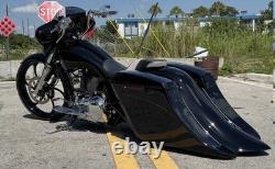 2009-13 Harley Davidson Flh Stretched Saddlebags Complete Bagger Kit