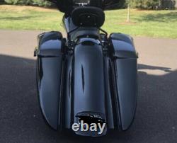 2009-13 Harley Davidson custom bagger extended kit stretch saddlebag side covers