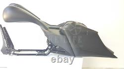 2009-2013 Harley Davidson 6 /14 Complete Saddlebags Bagger Kit Touring Bagger
