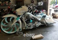 2009-2013 Harley Davidson 6 /14 Complete Saddlebags Bagger Kit Touring Bagger