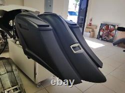 2009-2013 Harley Davidson 6 /14 Complete Saddlebags Bagger Kit Touring Bagger