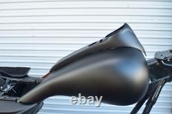 2009-2013 harley davidson roadking bagger kit 7 stretched saddlebags and fender
