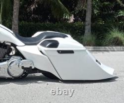 2009-2023 7 Down 14 Back Bagger Harley Davidson Flh Fiberglass Side Covers