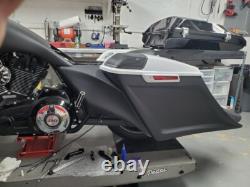 2009-2023 Harley Davidson Audio Bags 6 Down 18 Back Bagger Flh Fiberglass