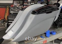 2009-2023 Harley Davidson Audio Bags 7.5 Down 14 Back Bagger Flh Fiberglass