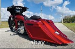 2009-2023 Harley Davidson Audio Bags Kit 6 Down 16 Back Bagger Flh Fiberglass