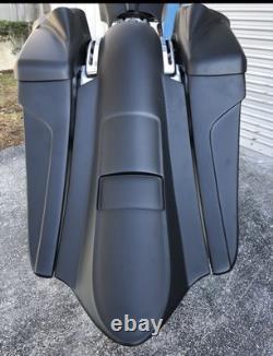 2009-2023 Harley Davidson Audio Bags Kit 6 Down 16 Back Bagger Flh Fiberglass