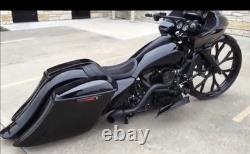 2009-2023 Harley Davidson Stretched Saddlebags Bagger Touring 7.5 Down 14 Back