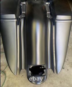 2009-22 7 Down 14 Back Bagger Kit Harley Davidson Flh Fiberglass Side Covers
