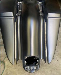2009-22 7 Down 14 Back Bagger Kit Harley Davidson Flh Fiberglass Side Covers
