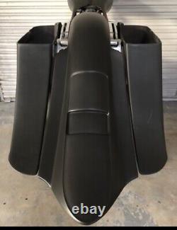 2009-22 Harley Davidson Audio Bags 7 Down 14 Back Bagger End Kit Flh Fiberglas