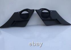2009-22 Harley Davidson Audio Bags 7 Down 14 Back Bagger End Kit Flh Fiberglas