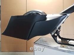 2014-18 Touring Harley Davidson Stretched Saddlebags and Rear Fender Bags Bagger