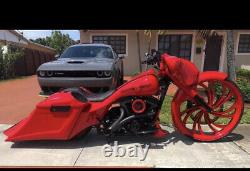 2014-19 Harley Davidson Complete saddle bags custom Touring bagger kit package 7