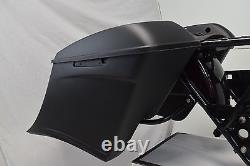 2014 2017 Touring Harley Stretched Saddlebags And Rear Fender Bags Bagger