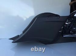 2014-2018 Harley Davidson Stretched Saddlebags and Rear Fender Kit Bagger FLH