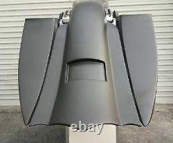 2014-2018 Harley Davidson Stretched Saddlebags and Rear Fender Longhorn Bagger