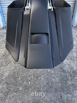 2014-2018 harley davidson 7/14 drop back saddlebags / fender touring flh bagger
