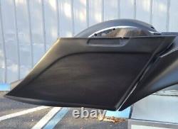 2014-2018 harley davidson 7/14 drop back saddlebags / fender touring flh bagger
