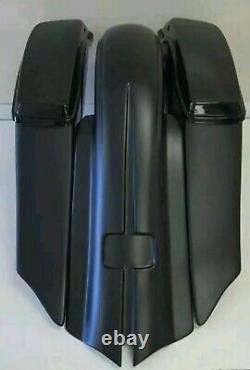 2014-2020 harley davidson 7/14 drop back saddlebags / fender touring flh bagger