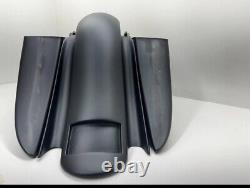 2014-20 Harley Davidson Flh 7 Stretched Saddlebags And Rear Fender Bagger Kit