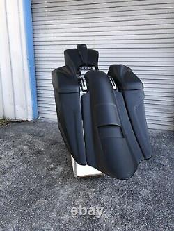 2014-20 Harley Davidson Flh Stretched Saddlebags Complete Bagger Kit